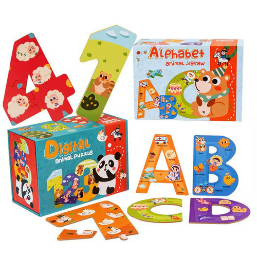 Animal Alphabet Jigsaw Puzzles