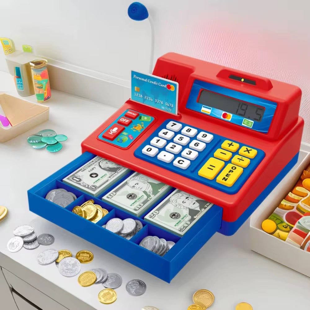 Interactive Learning Cash Register – 103-Piece Set