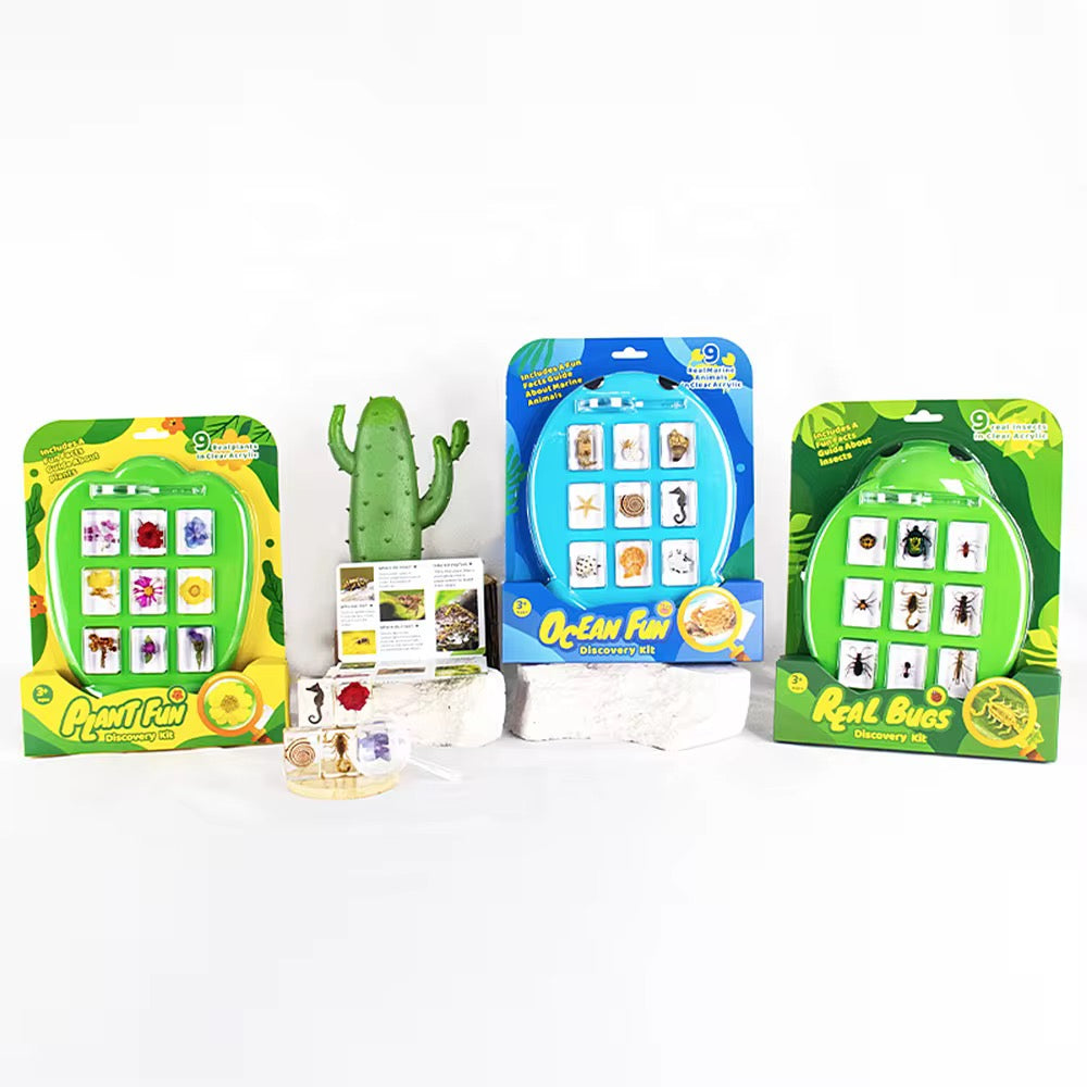 Nature Discovery Kit – Bugs, Ocean or Plants