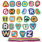 Alphabet Lacing Cards – A–Z Learning Set