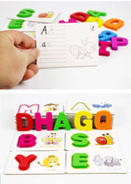 Alphabet Matching & Tracing Learning Cards