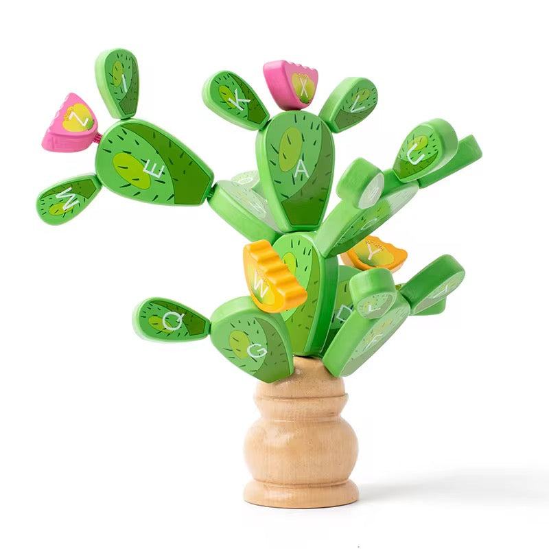 Alphabet Cactus Balancing Toy