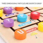 Alphabet & Number Learning Maze Boards