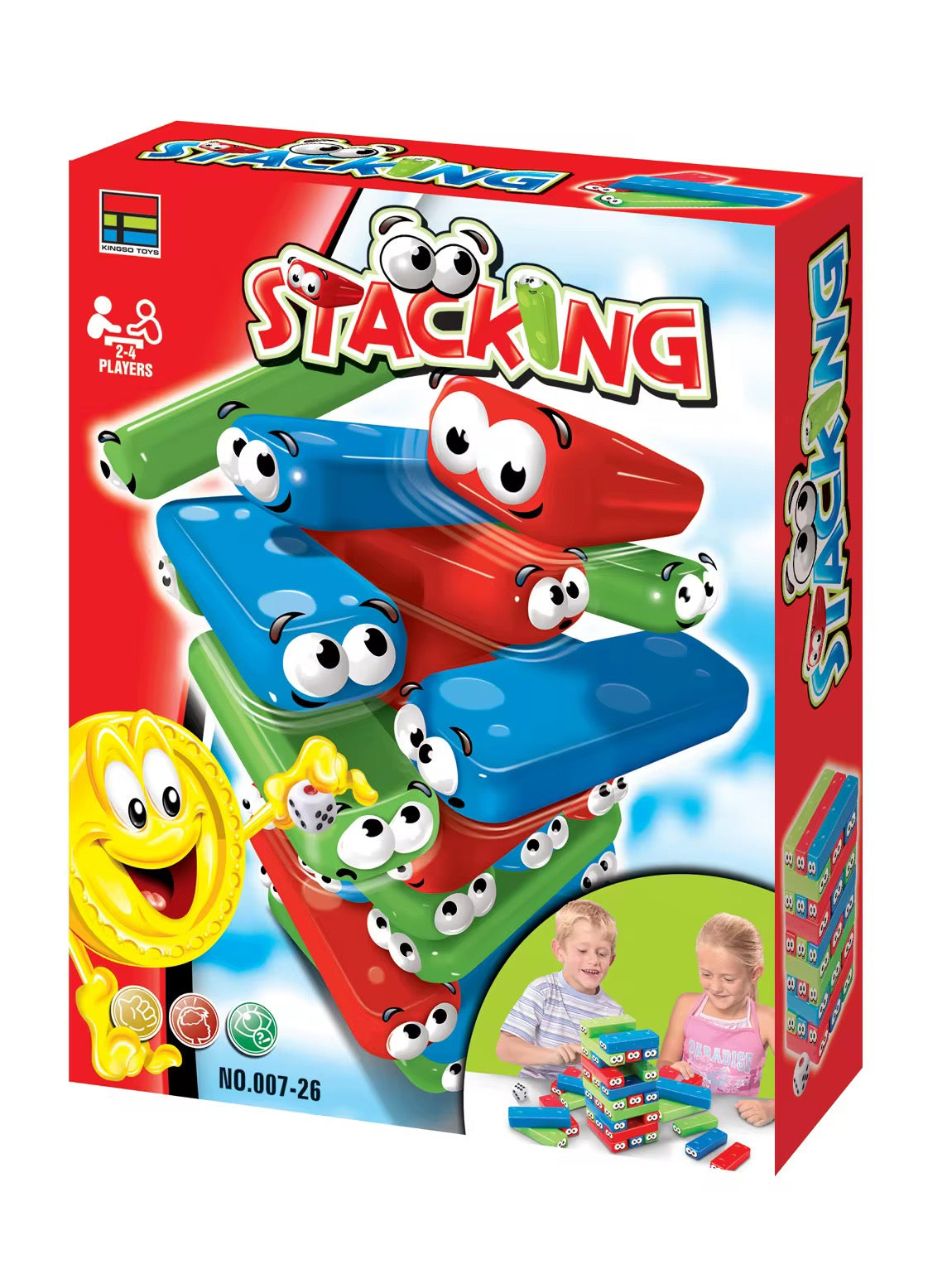 Colorful Stacking Block Game